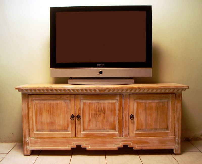Fantastic Series Of Corner Oak TV Stands For Flat Screen With Southwest Curved Flat Screen Tv Stands Cabinets Plasma Lcd Tv (Photo 3 of 50)