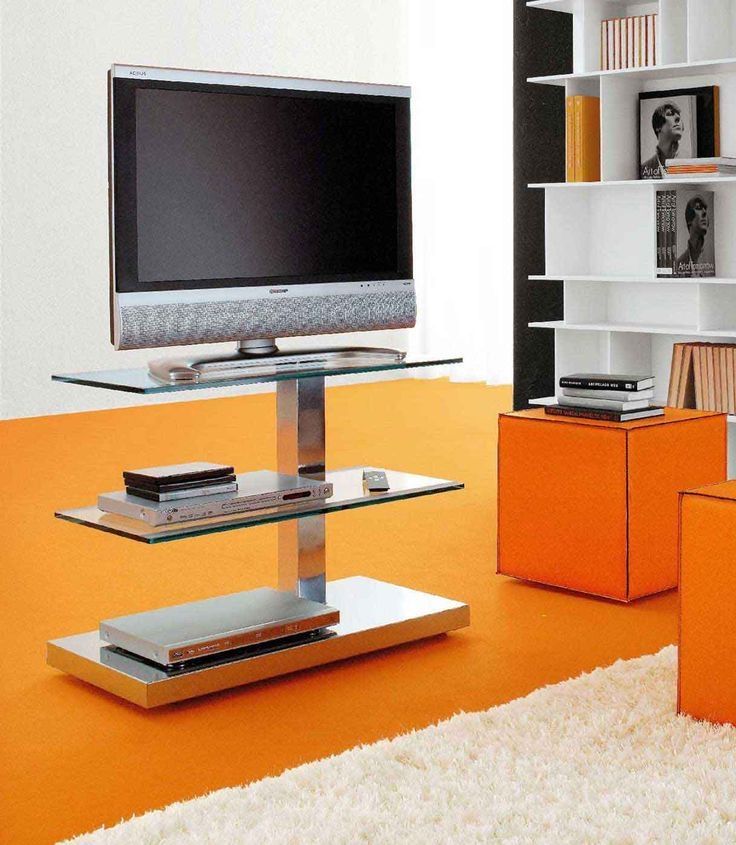 Fantastic Series Of Orange TV Stands Regarding Tv Stands Gallery 4 Foot Tall Skinny Tv Stand Images (Photo 31326 of 35622)