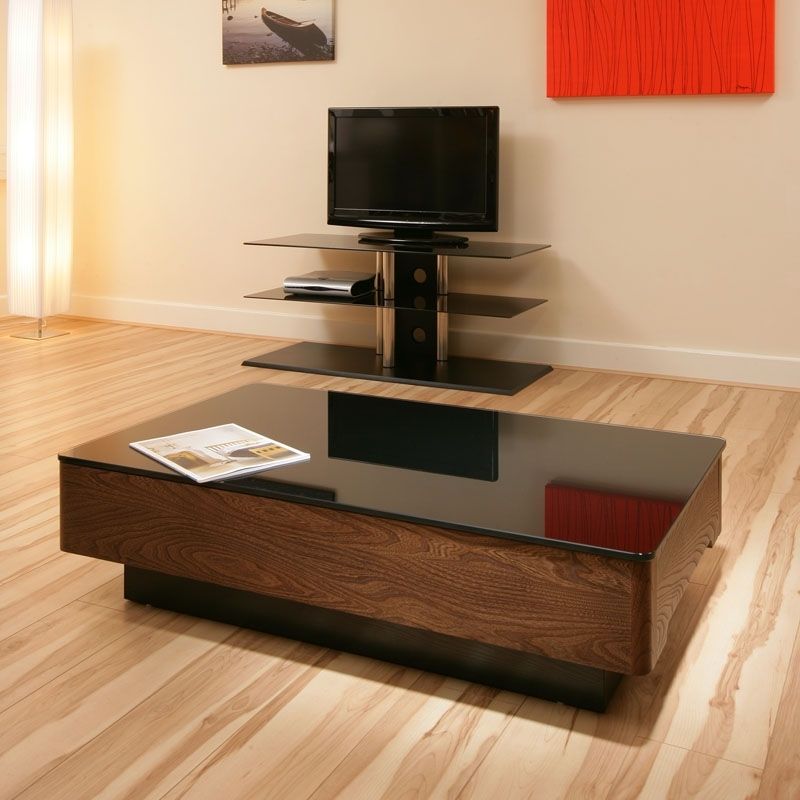 Fantastic Top Black Wood And Glass Coffee Tables Within Modern Elm Wooden Coffee Table Tables Black Glass Top Beautiful (Photo 29470 of 35622)