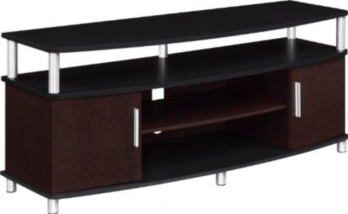 Fantastic Top Modern Black TV Stands Pertaining To Modern Tv Stand Black Cherry Media Center Living Room Furniture (Photo 19464 of 35622)
