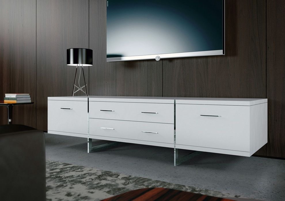 Fantastic Trendy Modern White Gloss TV Stands For Contemporary Tv Stands Living Room Modern With Contemporary Tv (Photo 23883 of 35622)