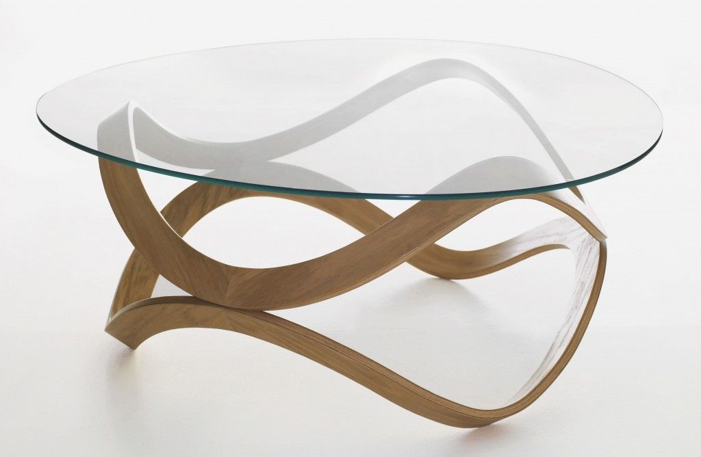 Fantastic Trendy Oval Glass Coffee Tables Pertaining To Trendy And Modern Glass Oval Coffee Table (View 13 of 50)