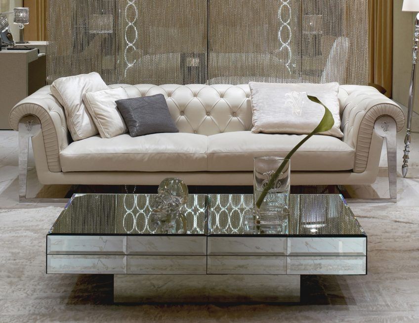 Fantastic Trendy Round Mirrored Coffee Tables For Round Mirrored Coffee Table Harpsoundsco (Photo 27298 of 35622)