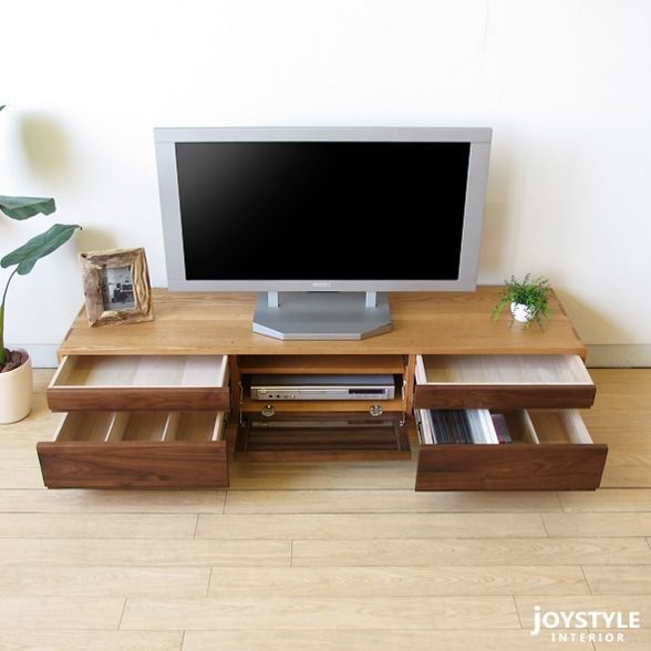 Fantastic Trendy TV Stands With Rounded Corners For Joystyle Interior Rakuten Global Market The Tv Board Crust150d (Photo 20447 of 35622)
