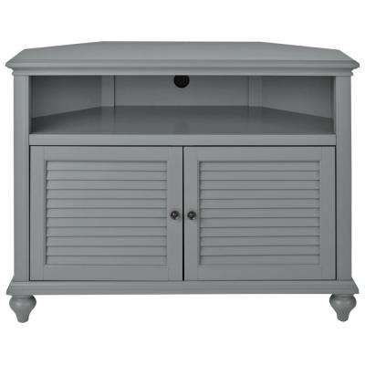 Fantastic Unique Grey Corner TV Stands In Gray Tv Stands Living Room Furniture The Home Depot (View 14 of 50)