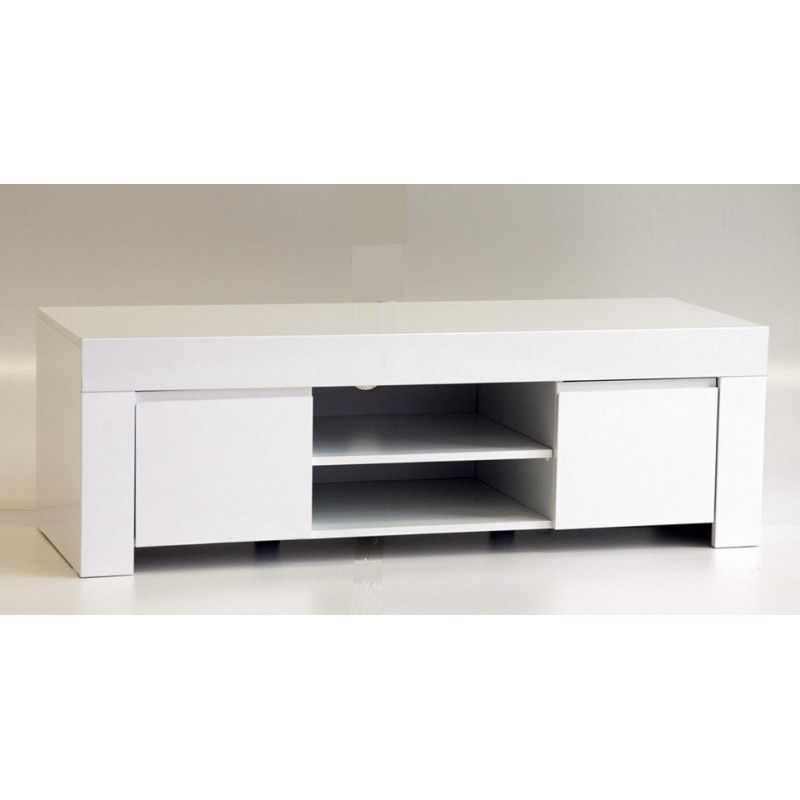 Fantastic Variety Of Gloss White TV Cabinets Pertaining To White Black Gloss Tv Units Stands And Cabinets Sena Home (View 2 of 50)