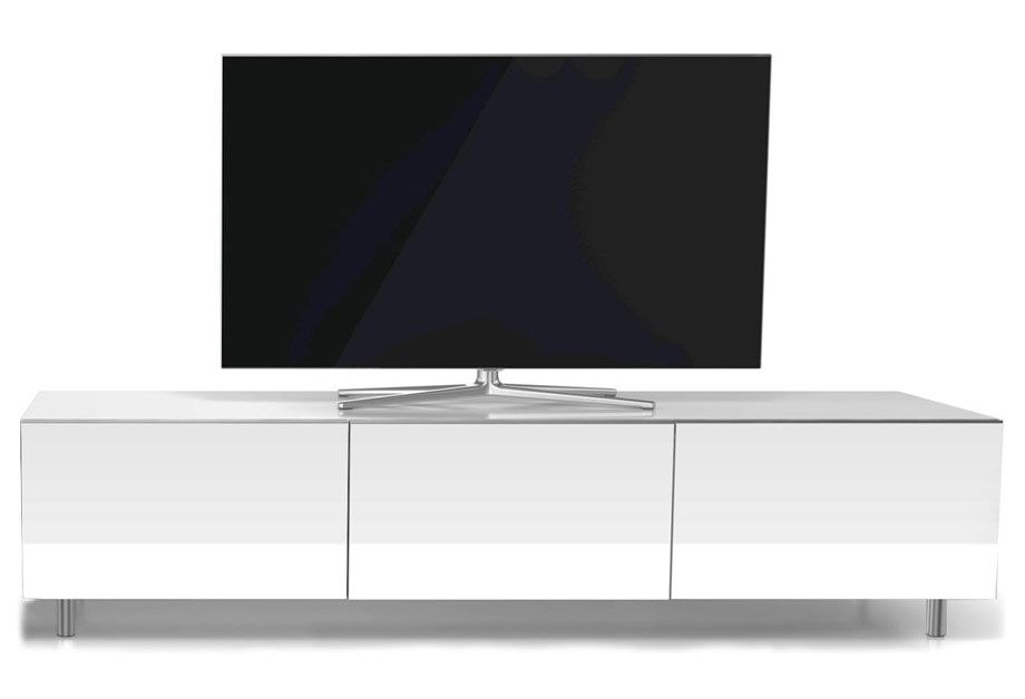Featured Photo of Gloss White TV Cabinets