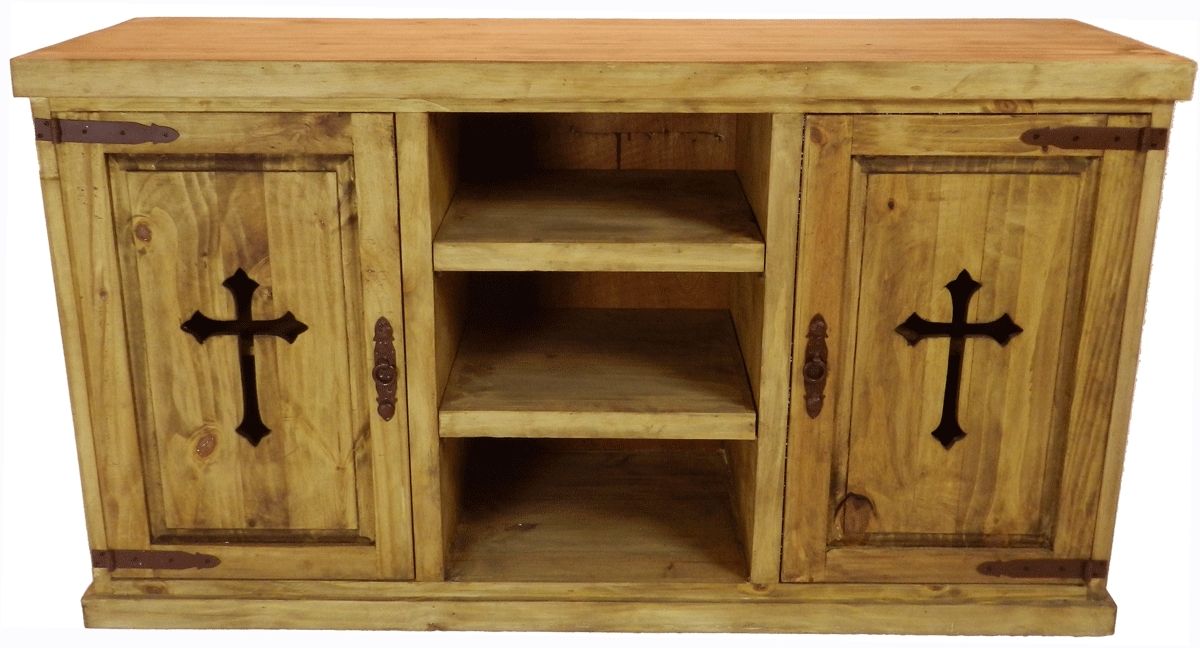 Fantastic Well Known Rustic TV Stands Pertaining To Rustic Tv Stand Wood Tv Stand Pine Tv Stand (Photo 15 of 50)