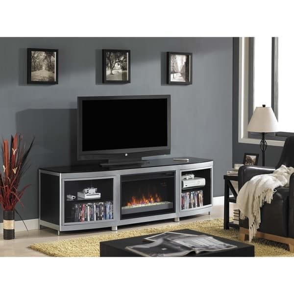 Fantastic Wellknown Silver TV Stands With Gotham Tv Stand For Tvs Up To 80 Inch With 26 Inch Contemporary (Photo 31542 of 35622)