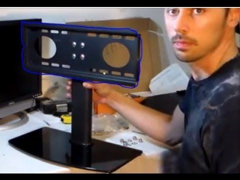 Fantastic Well Known Vizio 24 Inch TV Stands With How To Setup Any Flatscreen Tv On Stand Review Youtube (Photo 12 of 50)