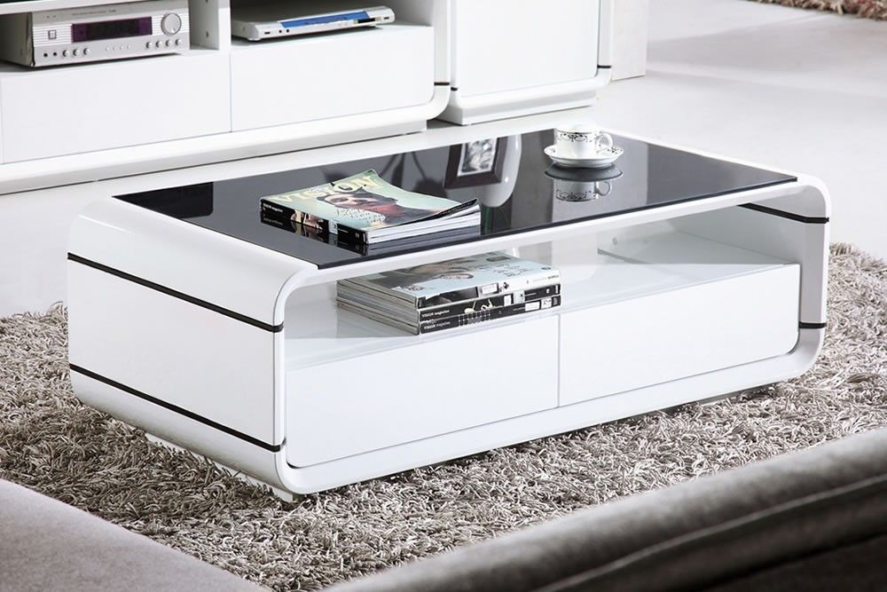 Fantastic Well Known White Coffee Tables With Storage Pertaining To High Gloss Coffee Table Idi Design (Photo 25808 of 35622)