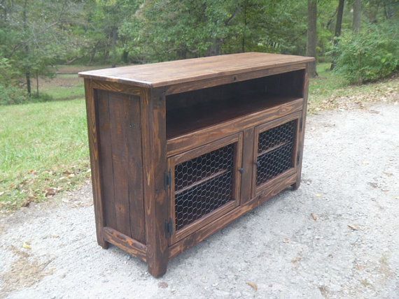 Fantastic Wellliked Rustic TV Stands For Sale With Regard To Best 25 Red Tv Stand Ideas On Pinterest Red Wood Stain (Photo 33 of 50)
