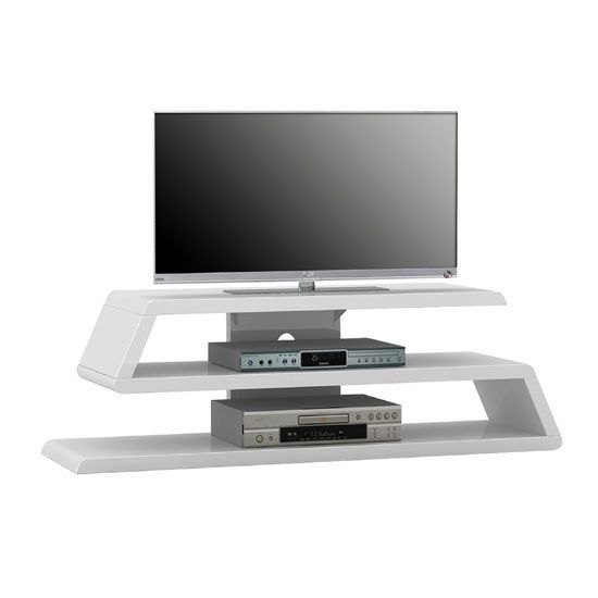 Fantastic Wellliked White And Black TV Stands Regarding Best 25 Plasma Tv Stands Ideas That You Will Like On Pinterest (Photo 22308 of 35622)