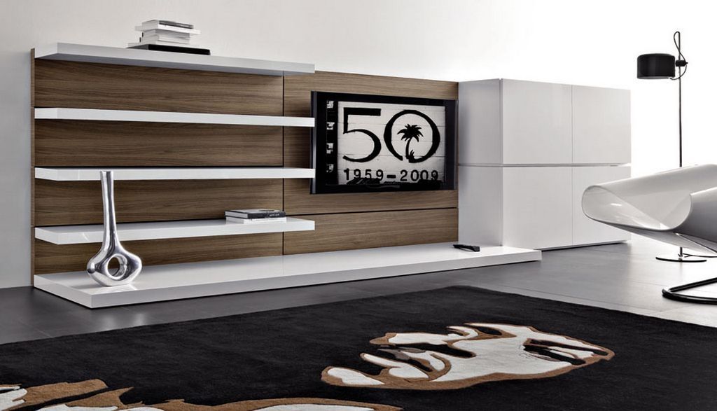 Fantastic Widely Used TV Cabinets Contemporary Design With Regard To Tv Stands 10 Stunning Contemporary Tv Stands With Mount For  (View 35 of 50)