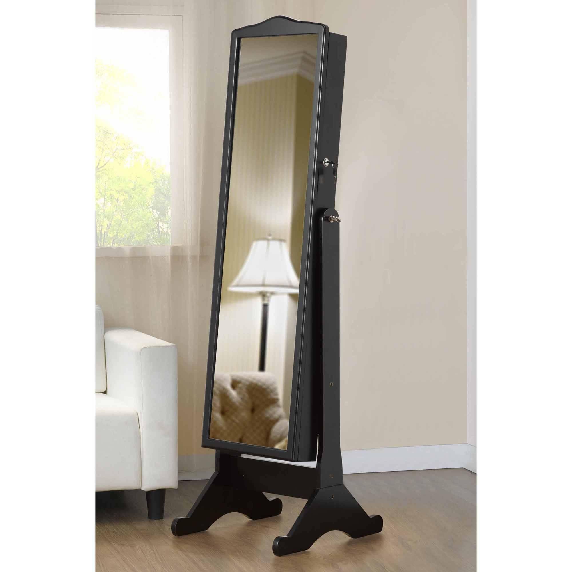 Full Length Black Mirror 145 Cute Interior And Free Standing Intended For Large Free Standing Mirror Full Length (Photo 13 of 20)