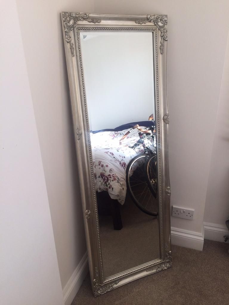 Full Length Silver Mirror – Harpsounds.co With Regard To Ornate Full Length Mirror (Photo 12 of 20)