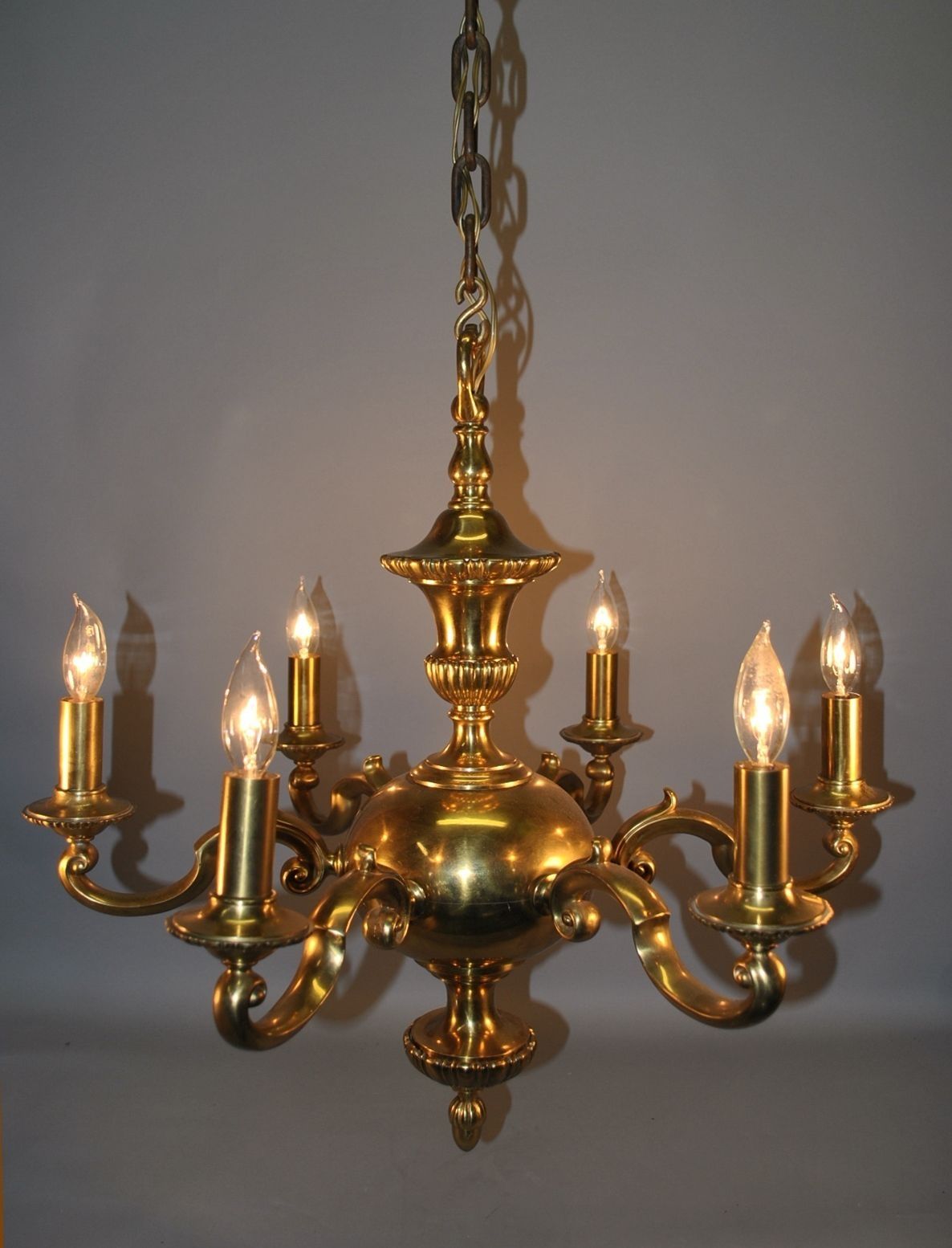 Furniture Vintage And Antique Chandeliers Ideas Vintage With Regard To Old Brass Chandeliers (View 8 of 25)