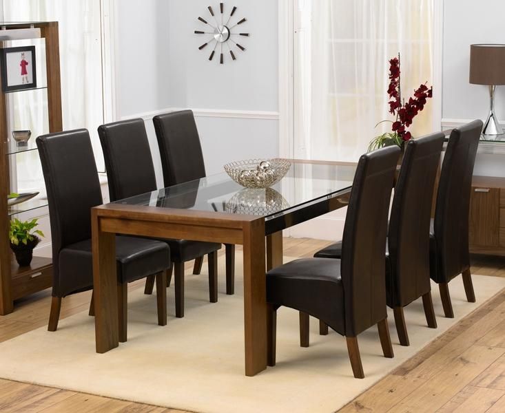 cheap glass dining room table