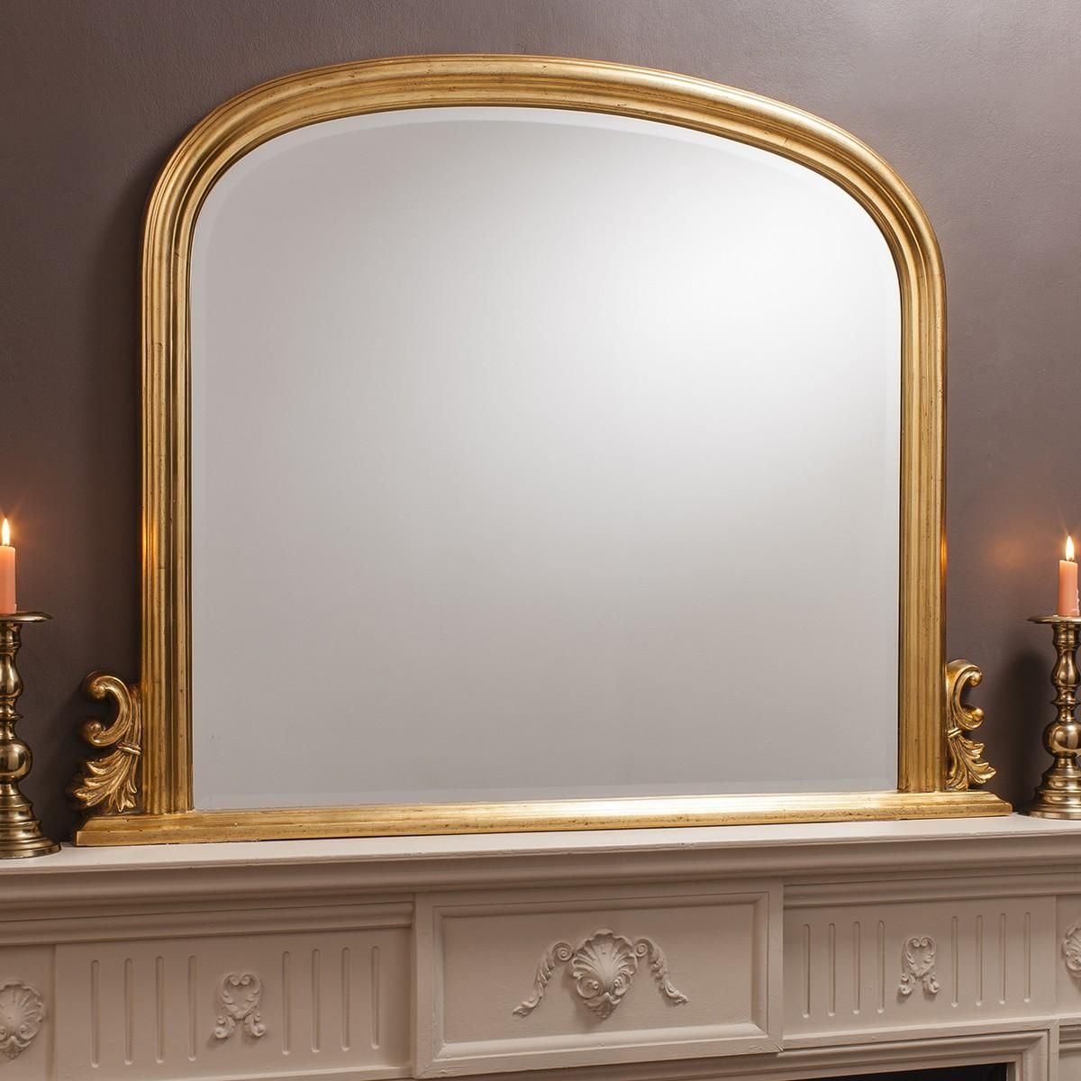 Grace Overmantle Mirror From £249 – Luxury Overmantle Mirrors With Regard To Overmantle Mirror (Photo 16 of 20)