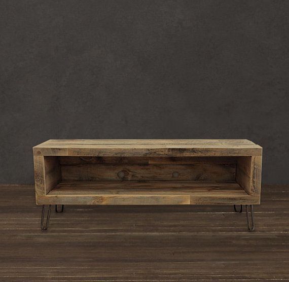 Great Deluxe RecycLED Wood TV Stands For Best 10 Reclaimed Wood Tv Stand Ideas On Pinterest Rustic Wood (View 3 of 50)