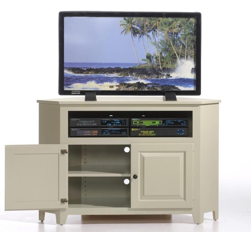 Great Deluxe TV Stands For Corner Inside Amish Economy Corner Tv Stand (View 8 of 50)