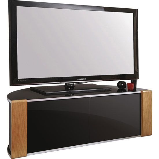 Great Famous Tall Black TV Cabinets With Regard To Best 25 Black Glass Tv Stand Ideas On Pinterest Penthouse Tv (Photo 19 of 50)