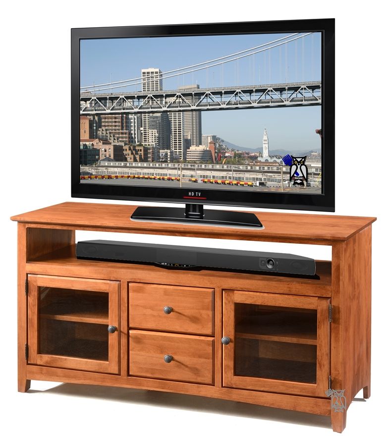 Great Fashionable Cherry Wood TV Stands Throughout Hoot Judkins Furnituresan Franciscosan Josebay Areaarchbold (View 38 of 50)