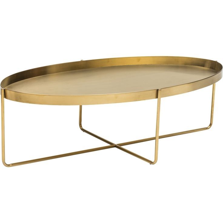 Great Fashionable Metal Oval Coffee Tables Regarding Best 25 Oval Coffee Tables Ideas Only On Pinterest Coffee Table (Photo 1 of 50)