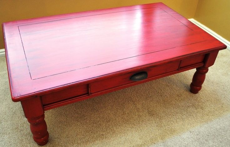 Great Favorite Red Coffee Table In Red N Black Coffee Tables (View 3 of 50)
