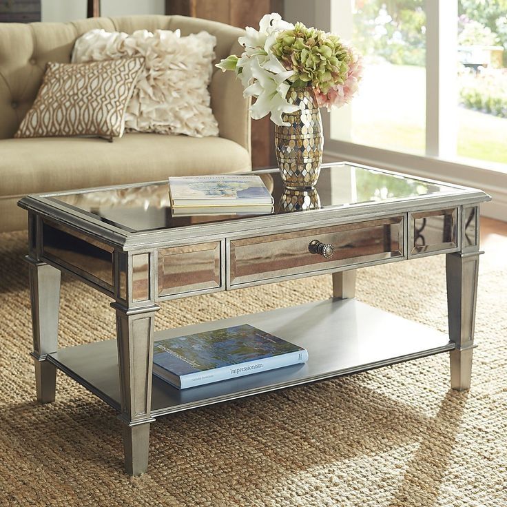 Great High Quality Small Coffee Tables With Drawer In Best 20 Mirrored Coffee Tables Ideas On Pinterest Home Living (View 46 of 50)