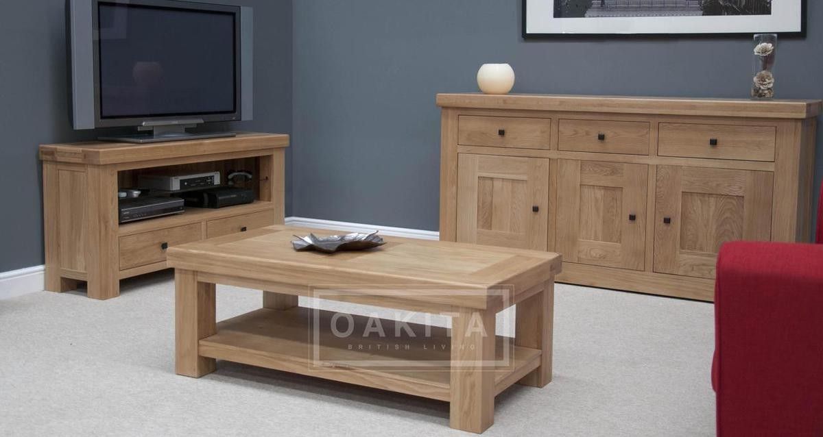 Great Popular Light Oak Coffee Tables With Drawers For Vienna Light Oak Coffee Table Oak Coffee Tables Oak Furniture (Photo 28380 of 35622)