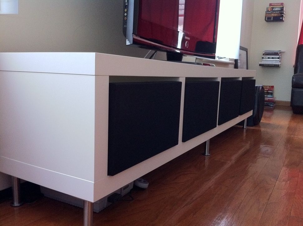 Great Popular Playroom TV Stands Pertaining To Clean Minimalist Tv Stand Ikea Hackers Ikea Hackers (Photo 36 of 50)