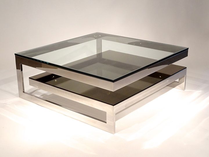 Great Top Large Glass Coffee Tables Throughout Large Square Coffee Tables Wood Interior Design Ideas Diy Home (View 4 of 50)