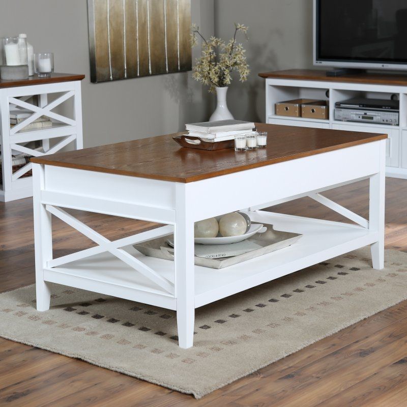 Featured Photo of White and Oak Coffee Tables