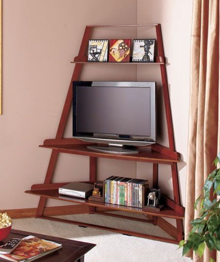 Great Unique Corner Wooden TV Stands Within Best 10 Tv Stand Corner Ideas On Pinterest Corner Tv Corner Tv (Photo 35 of 50)