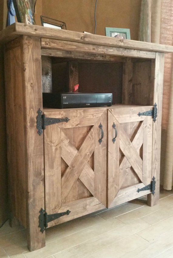 Featured Photo of Rustic Corner TV Cabinets