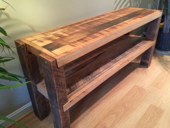 Great Variety Of RecycLED Wood TV Stands Inside 37 Best Wall Tv Stands Images On Pinterest Reclaimed Wood Tv (View 33 of 50)