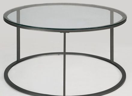 Great Variety Of Round Glass Coffee Tables In Round Metal And Glass Coffee Tables Jerichomafjarproject (View 22 of 40)