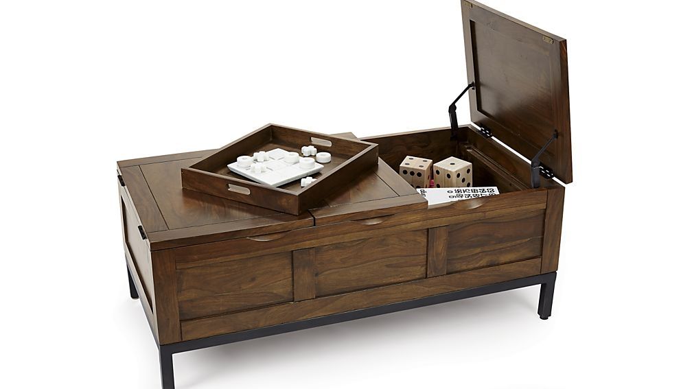 Great Variety Of Storage Trunk Coffee Tables Inside Retro Storage Trunk Coffee Table Coffee Tables Zone Stunning (View 23 of 50)