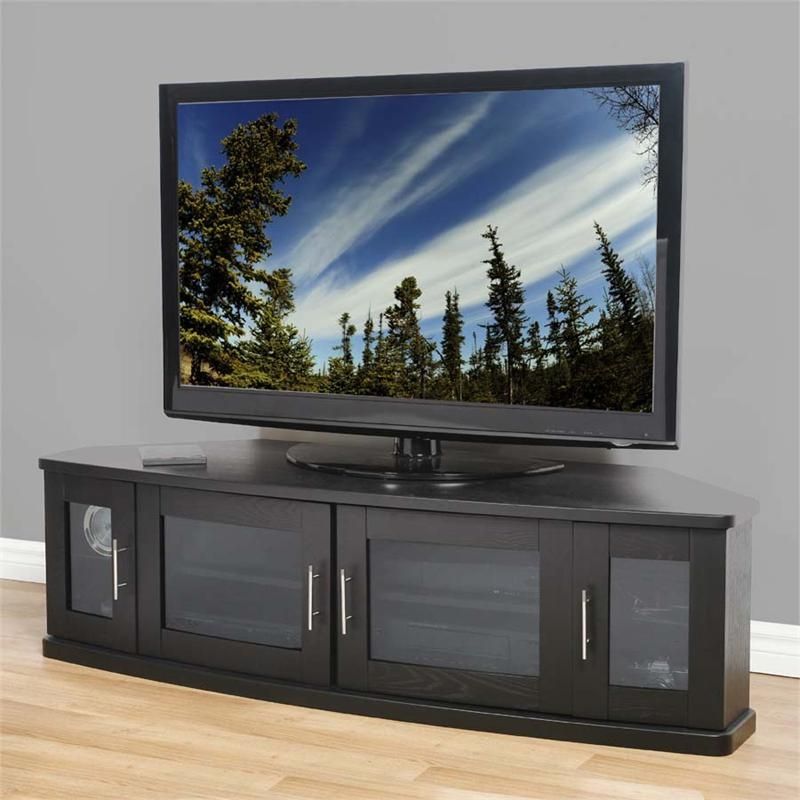 Featured Photo of Glass TV Cabinets With Doors