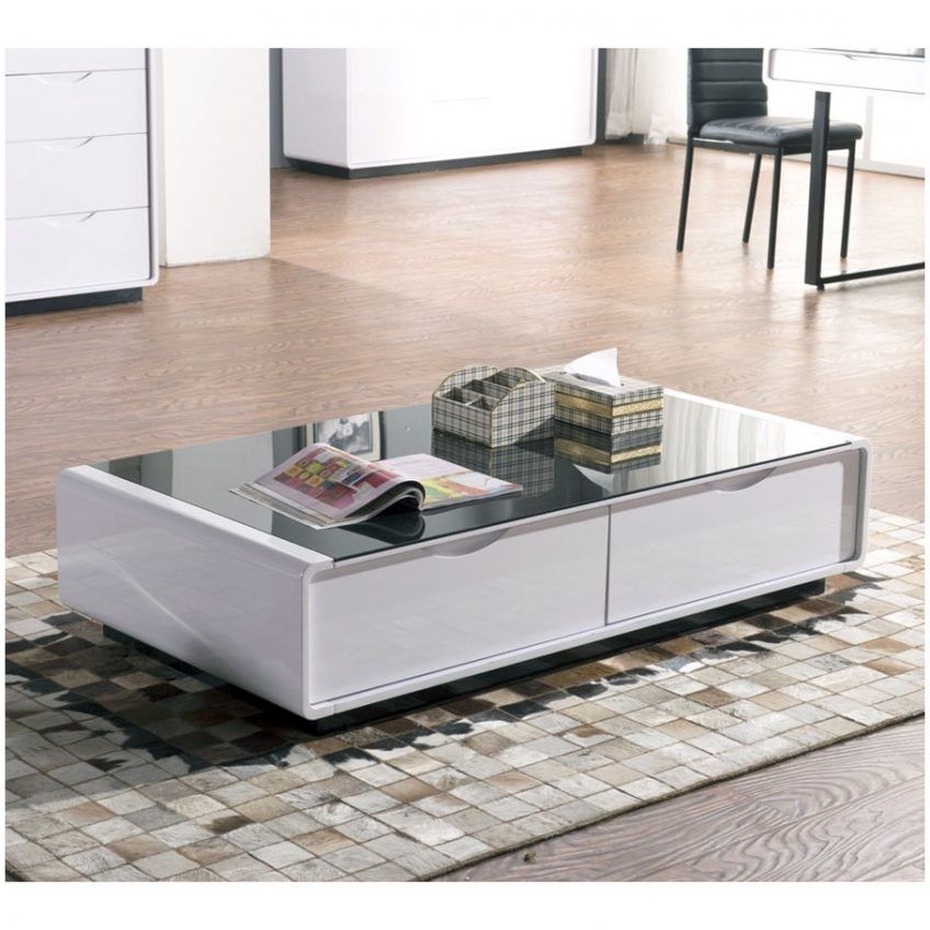 Gloss Coffee Tables - Triplo Rotating Coffee Table Round In White High Gloss : Add style to your home, with pieces that add to your decor while providing hidden storage.