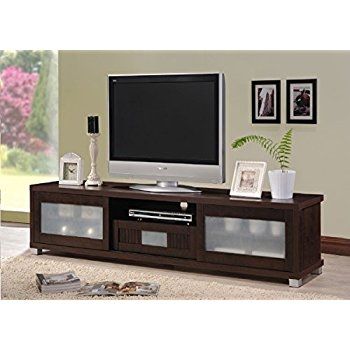 Great Wellliked Dark Wood TV Cabinets With Amazon Wholesale Interiors Baxton Studio Gerhardine Wood Tv (View 33 of 50)