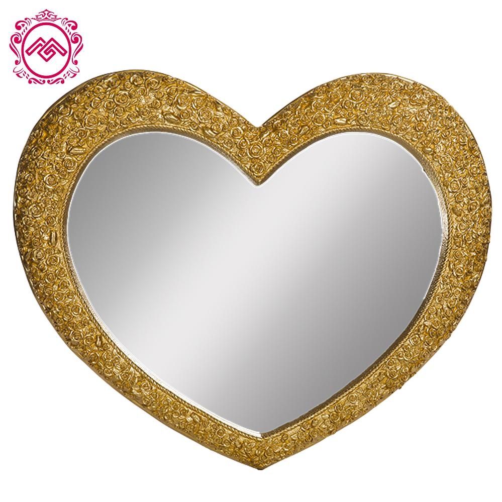 Heart Shape Craft Mirror Wholesale, Heart Shape Craft Mirror Within Gold Heart Mirror (Photo 7 of 20)