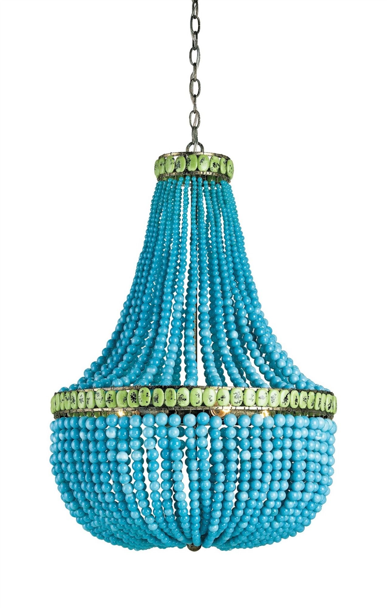 Hedy Chandelier Lighting Currey And Company With Regard To Large Turquoise Chandeliers (View 12 of 25)