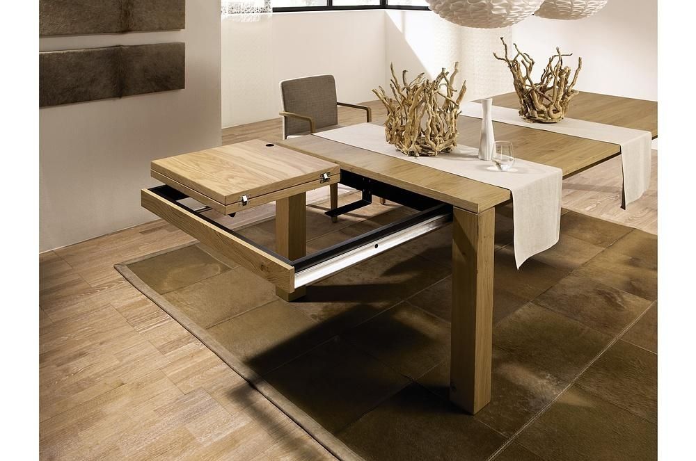 20 Inspirations Contemporary Extending Dining Tables | Dining Room Ideas