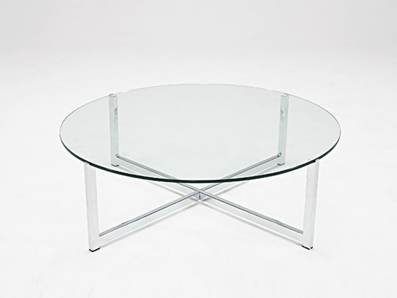 Impressive Best Glass Circle Coffee Tables For Living Room Top Coffee Table Glass Circle Simple Round In Prepare (Photo 2 of 50)