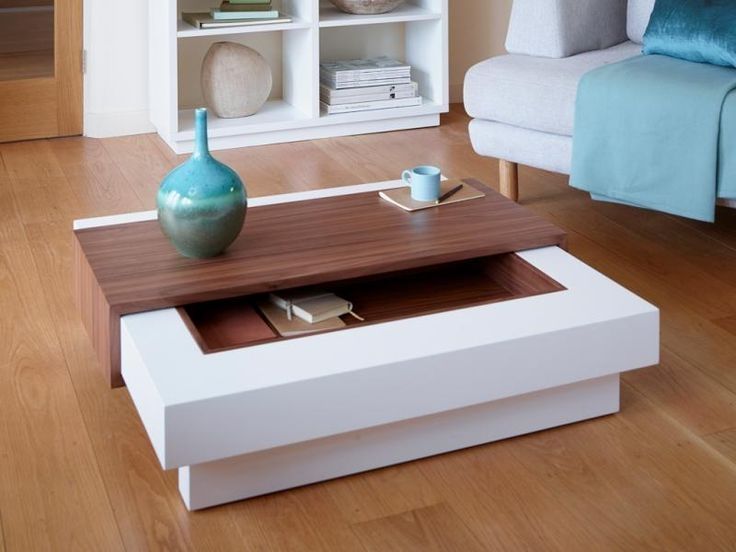Impressive Brand New Space Coffee Tables For Contemporary Coffee Table With Storage In Matt Stone Or Matt White (Photo 29599 of 35622)