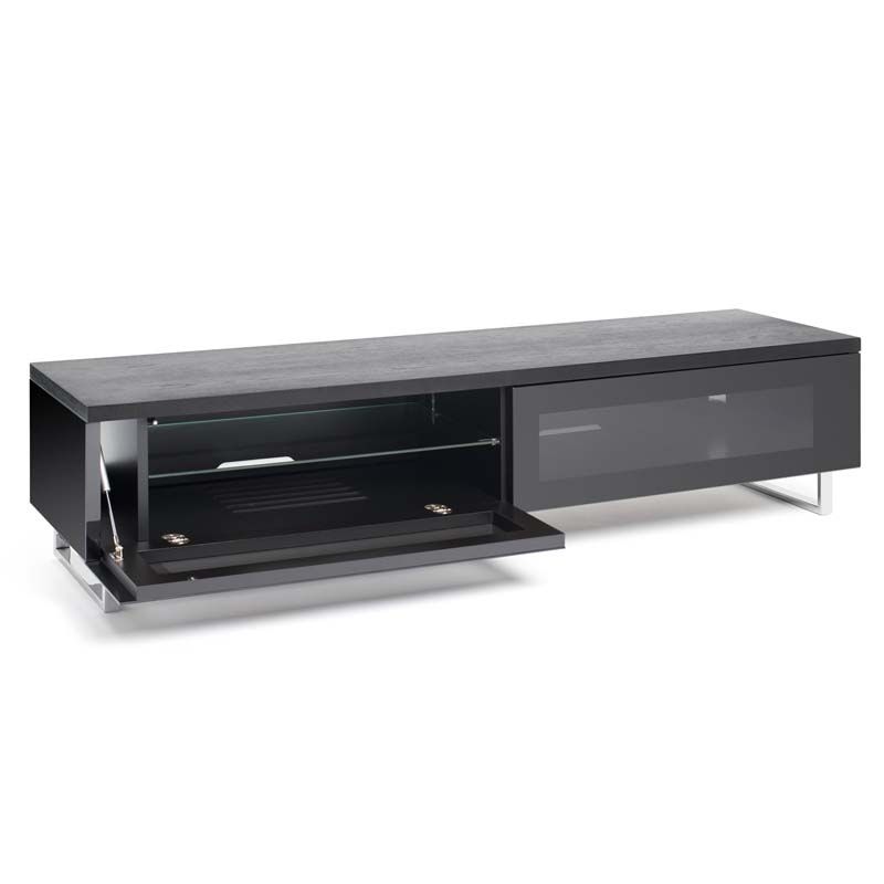 Impressive Brand New Techlink TV Stands With Regard To Techlink Panorama Series Low 65 Tv Stand With Drop Down Door And (Photo 10 of 50)
