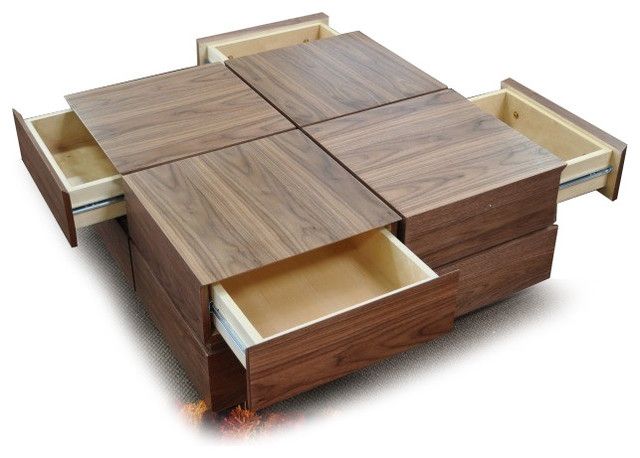 Impressive Common Square Coffee Tables With Drawers Pertaining To Modern Square Coffee Table With Drawer Modern Coffee Table Square (View 2 of 40)