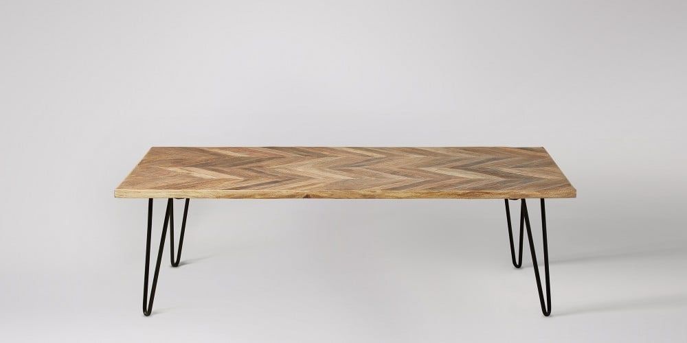 Impressive Deluxe Mango Coffee Tables With Regard To Adriel Mango Wood Coffee Table Swoon Editions (View 42 of 50)